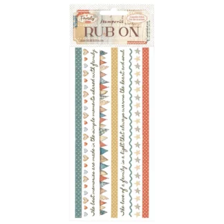 Stamperia, Rub On: Family #6