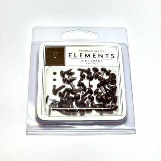 Mini Brads, Chestnut