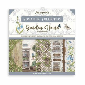 Stamperia, 12x12 Paper Set: Garden House