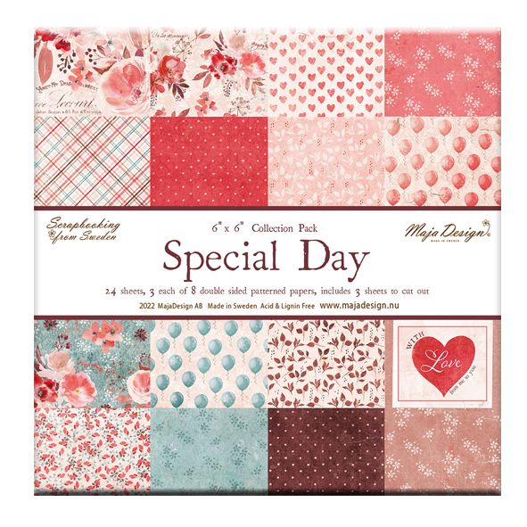 Maja Design, 6x6 Collection Pack: Special Day