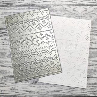 Background with stitches