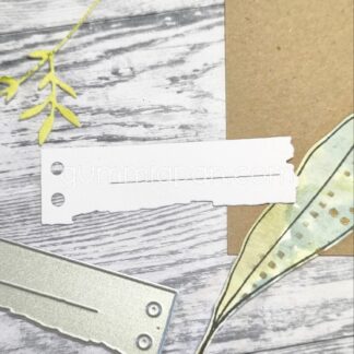 Worn-out Punched Note