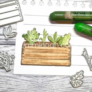 Planteringslåda med Grödor