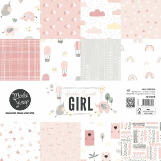 Hello Sweet Girl 12x12"