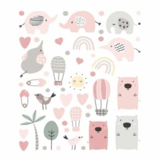 Hello Sweet Girl Puffy Stickers