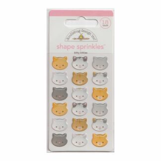 DoodleBug Shape Sprinkles: Bitty Kitties