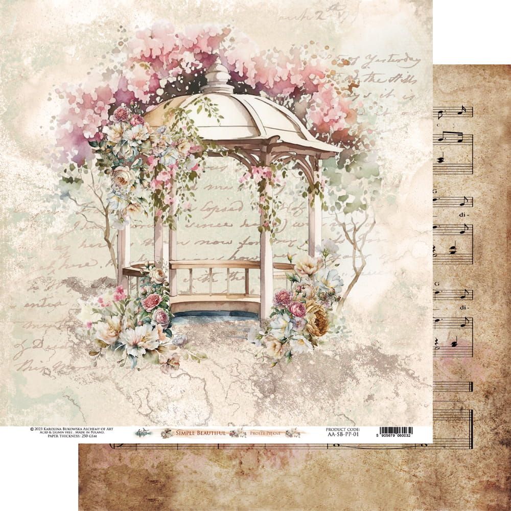 Alchemy of Art, 8x8 Paper Set: Simple Beautiful - Image 2