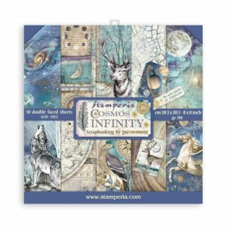 Stamperia, 8x8 Paper Set: Cosmos Infinity