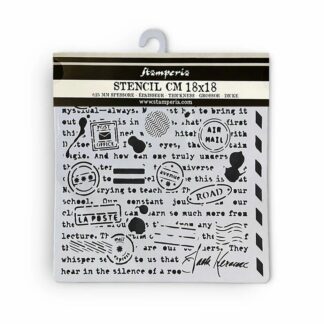 Stamperia, Shabby Rose Thick Stencil