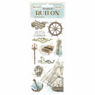 Stamperia, Rub On: Songs Of The Sea #2