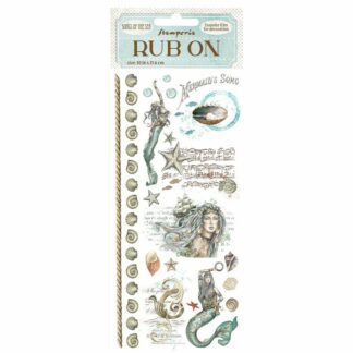 Stamperia, Rub On: Songs Of The Sea #3