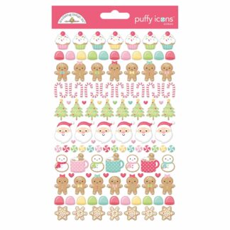 Gingerbread Kisses, Puffy Icons