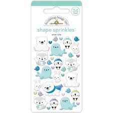 DoodleBug, Shape Sprinkles: Snow Cute