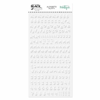 Mintopia, Puffy Stickers: Alfabet Back To Basic: Vit