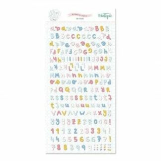 Mintopia, Puffy Stickers: Alfabet, Aventura.
