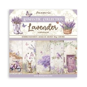 Stamperia,  12x12 Paper Set: Shabby Rose