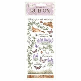 Stamperia, Rub On: Lavender #3