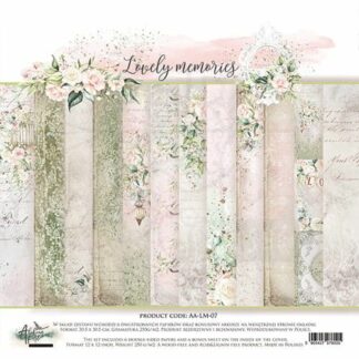 Alchemy of Art, 12x12 Paper Set: Lovely Memories