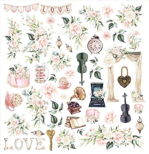 Alchemy of Art, 12x12 Paper Set: Lovely Memories - Image 2