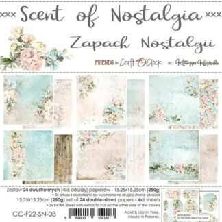 Craft O' Clock, 6x6" Paper Set: Scent Of Nostalgia