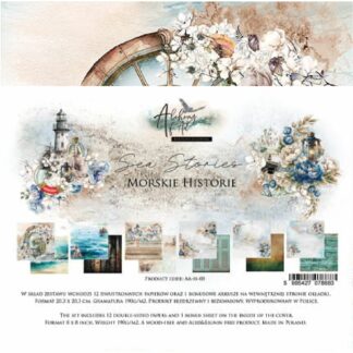 Alchemy of Art, 8x8 Paper Set: Sea Stories
