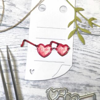 Hjärtformade Solglasögon