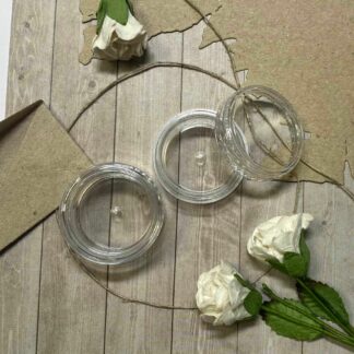 10 st Små Plastburkar