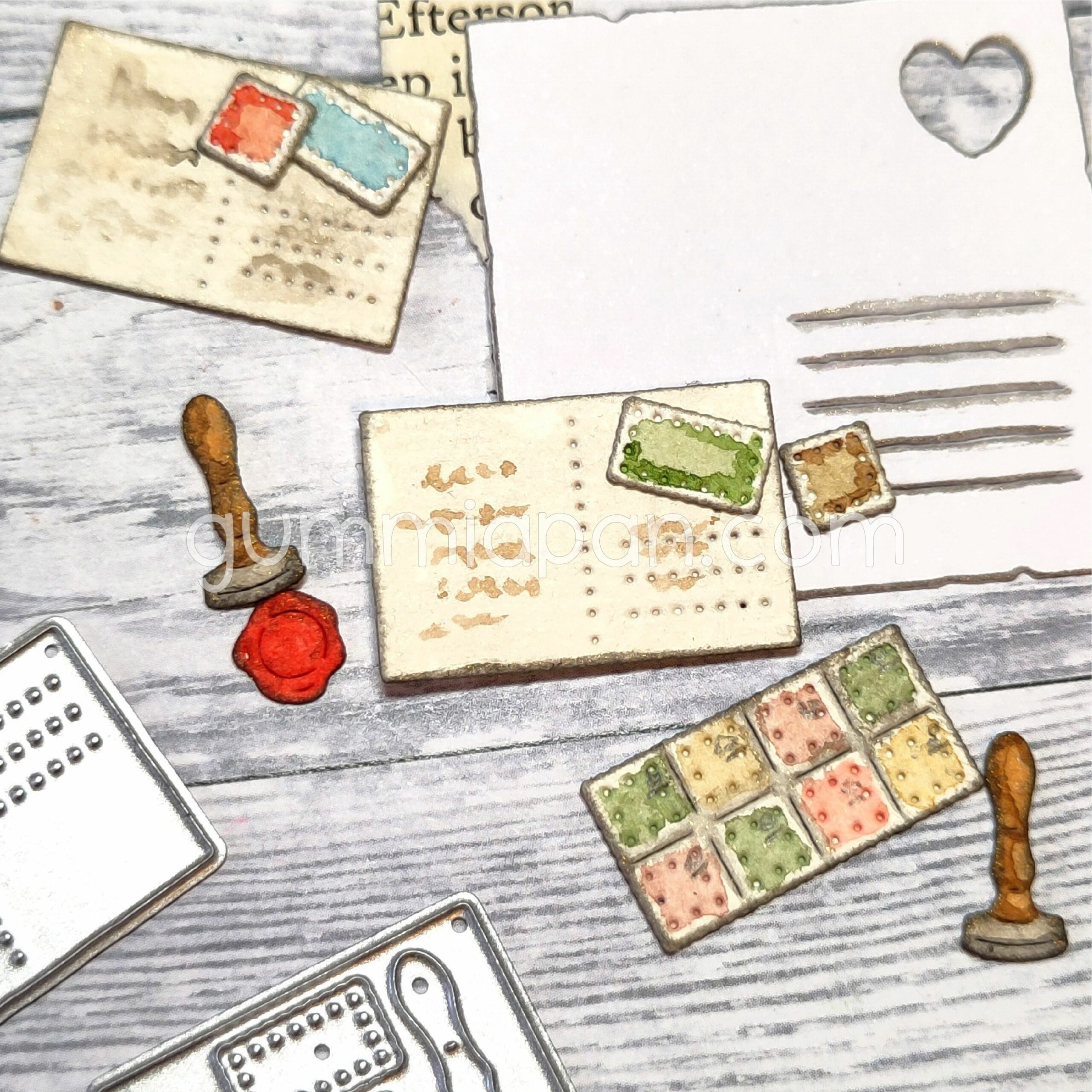 Mini Seals, Stamps and Letter