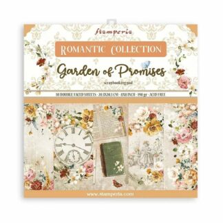Stamperia, 8x8 Paper Set: Garden of Promises