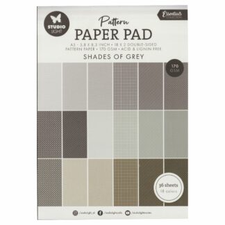 Studio Light, Paper Pad: Shades of Grey