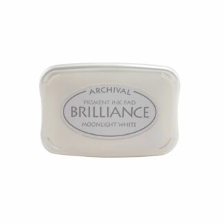 Brilliance, Pigment Ink Pad: Mooonlight White