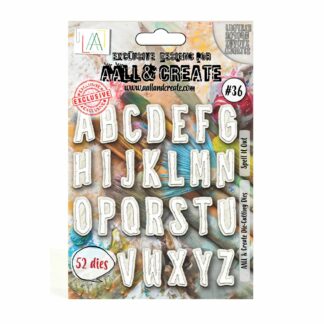 Aall & Create, alphabet dies: #36