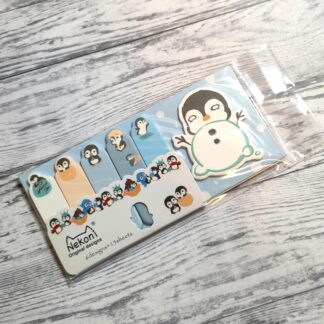 Nekoni Stick Markers: Penguins