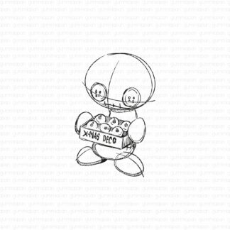 Lennart med dekorationer