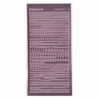 Alphabet Stickers, Lilac