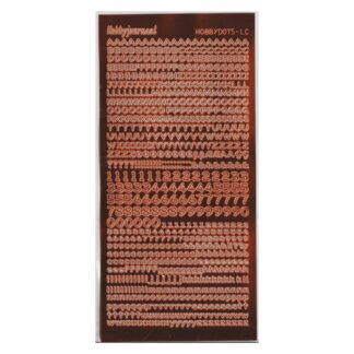 Alphabet Stickers, Orange