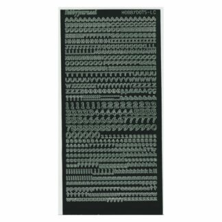 Alphabet Stickers, Forest