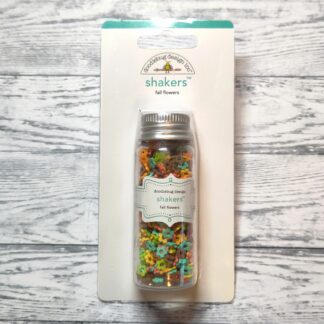 Doodlebug Shakers: Fall Flowers
