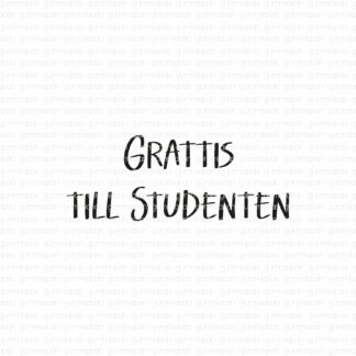 Grattis till Studenten
