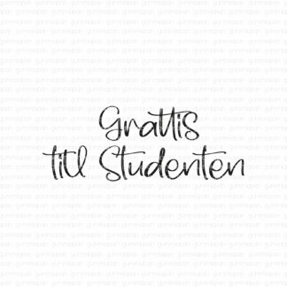 Grattis till Studenten