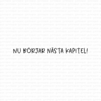 Nu börjar nästa kapitel!