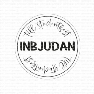 Inbjudan till studentfest