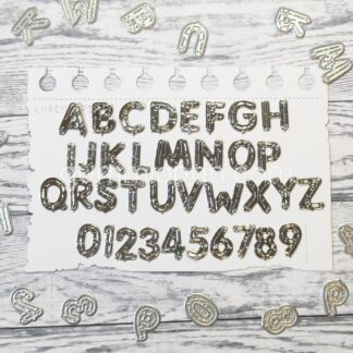 Alphabet Balloon Letters