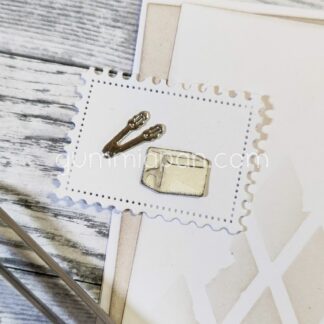 Liten kakbox med tång