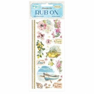 Stamperia, Rub On: Blue Dream