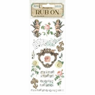 Stamperia, Rub On: Music #2