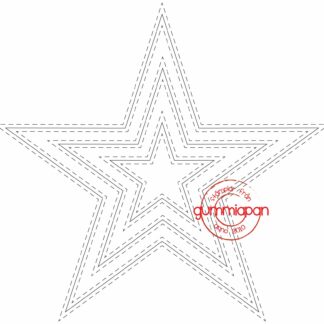 Stjärna, dubbelstygn