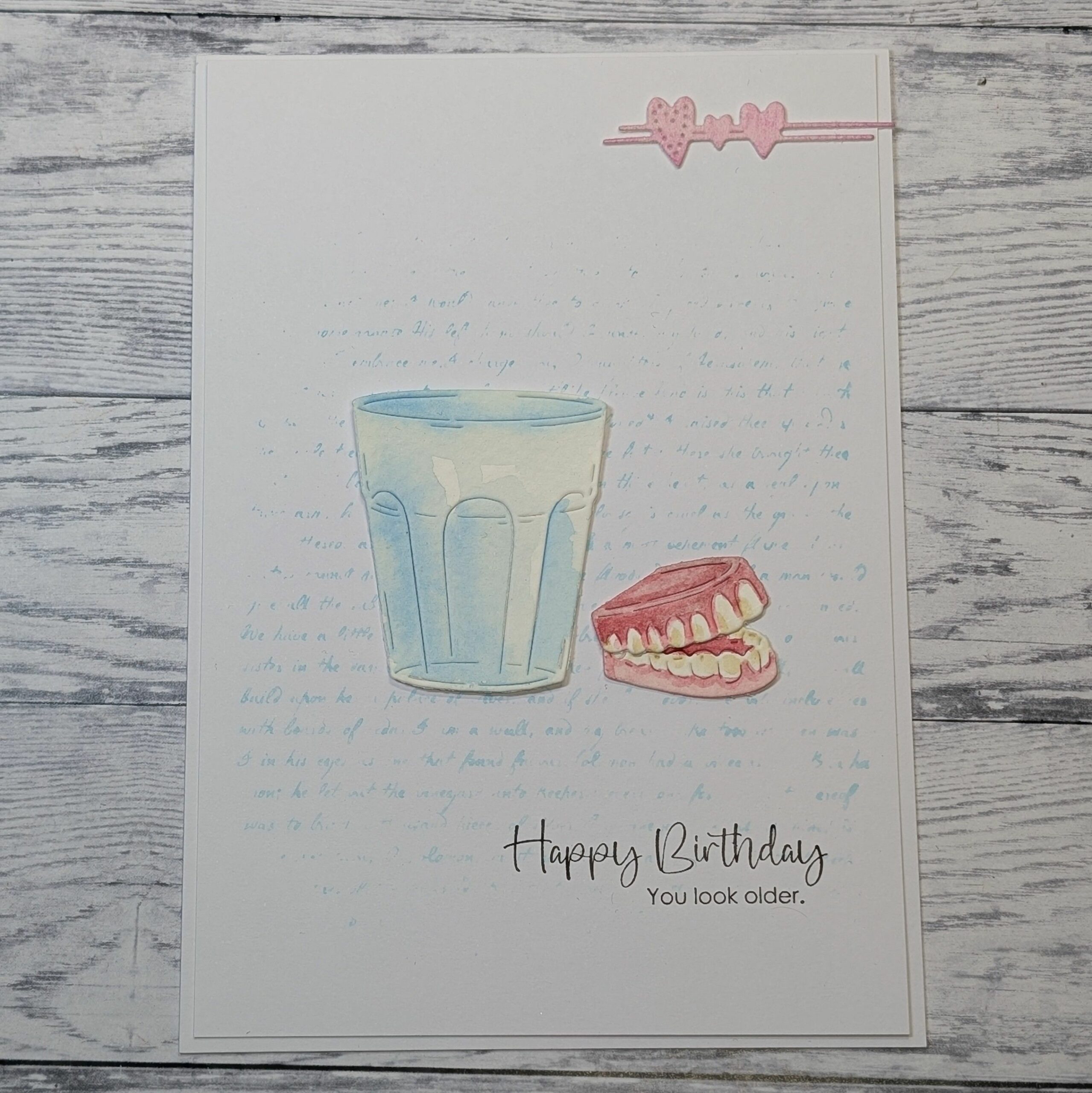 Glass with Dentures - Image 3