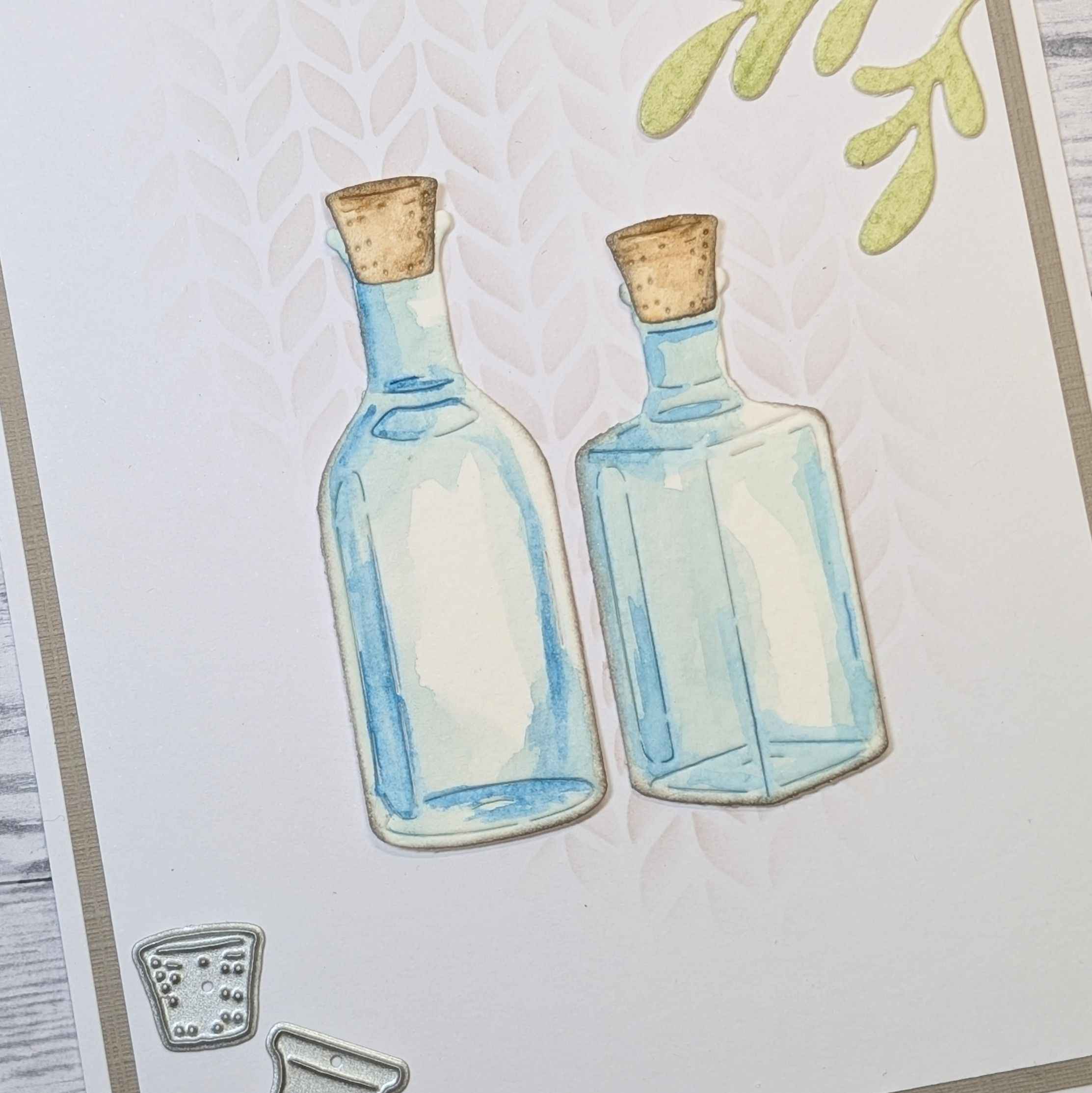 Glass Bottles with Cork - Image 2