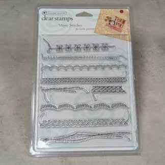 Clear Stamps Messy Stitches